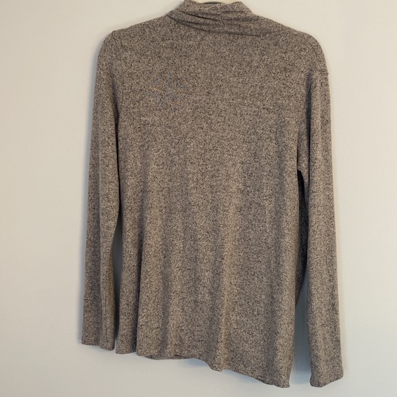 Pink Blush Maternity Heather Grey Nursing Open Front Sweater Size Small - Picture 8 of 8